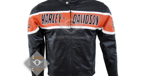 Men Motorbike Gear Harley Davidson Leather Jacket